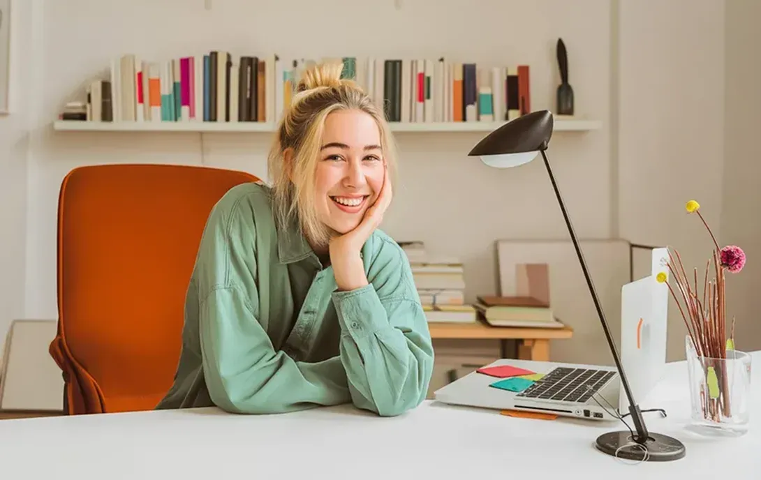 Professional in an office setting